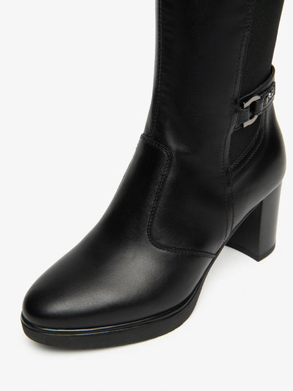 STIVALI ALTI CON PLATEAU NeroGiardini DA DONNA NERO