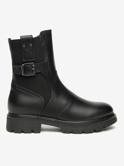 STIVALETTI CON FIBBIA NeroGiardini DA DONNA NERO