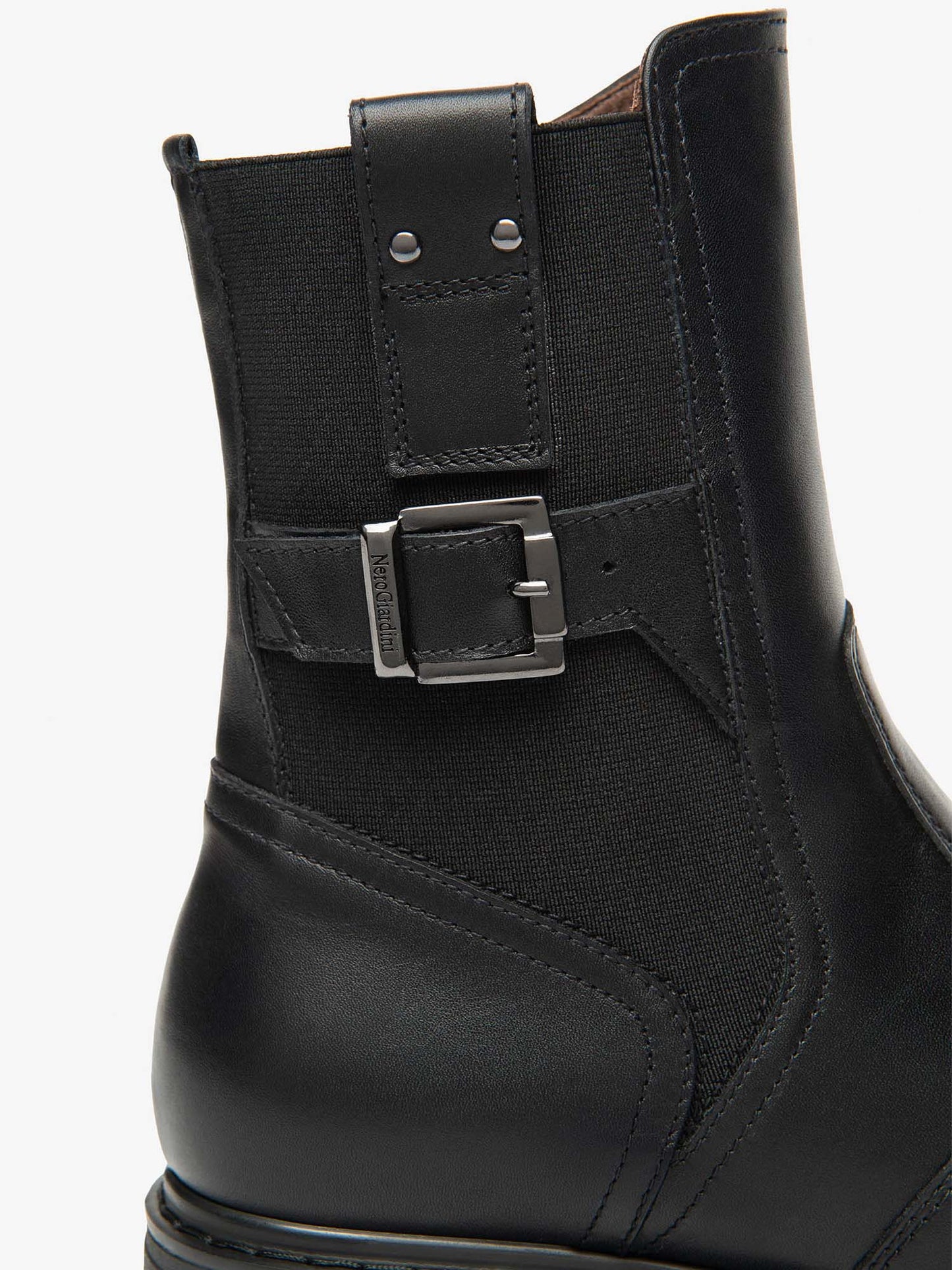 STIVALETTI CON FIBBIA NeroGiardini DA DONNA NERO