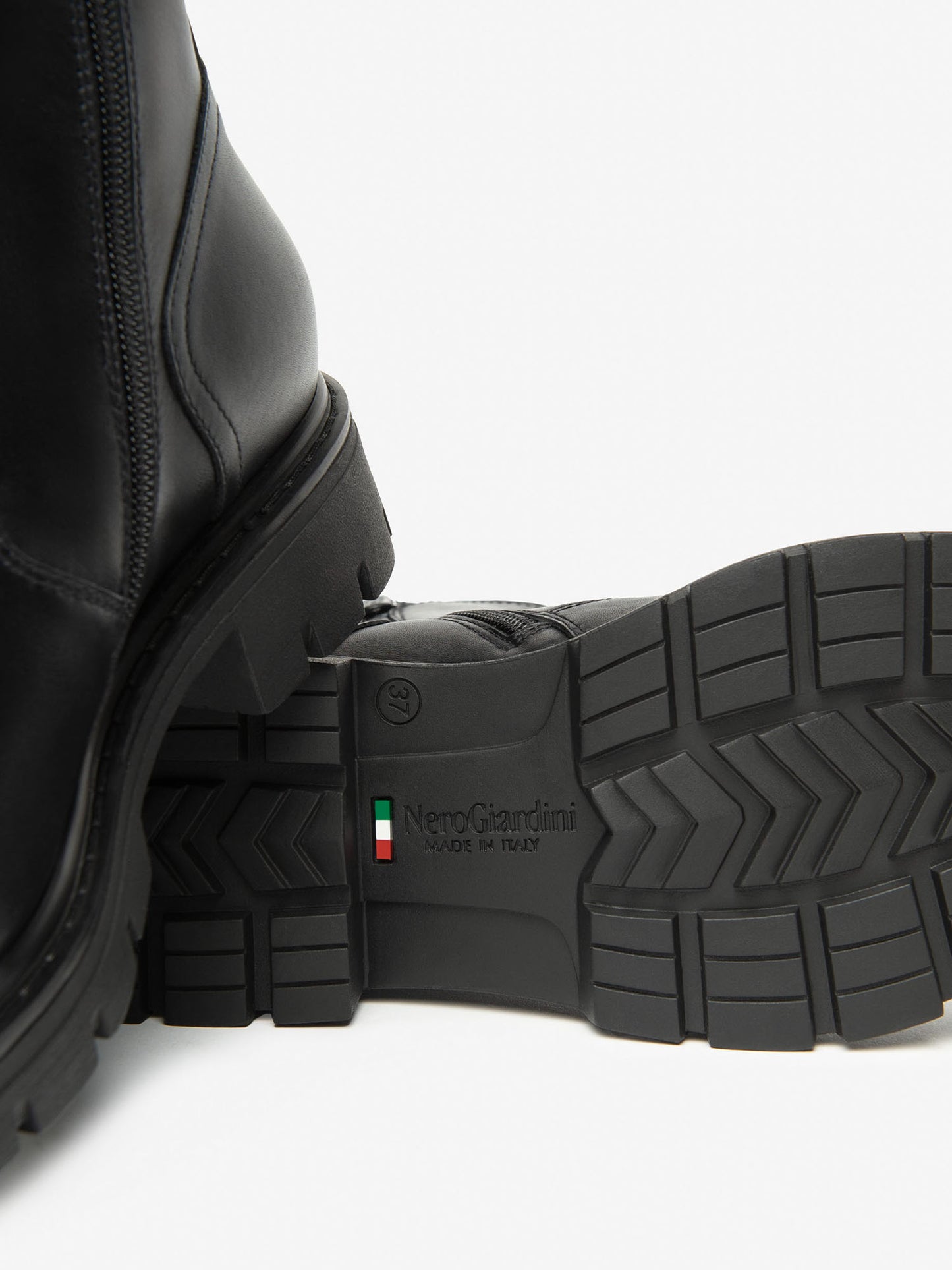 STIVALETTI CON FIBBIA NeroGiardini DA DONNA NERO