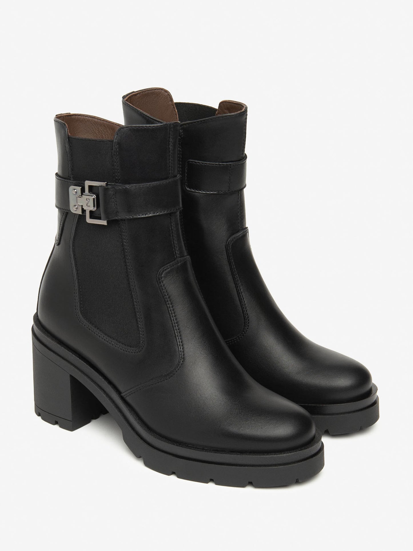 STIVALETTI CHELSEA CON TACCO NeroGiardini DA DONNA NERO