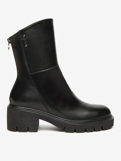 STIVALETTI ASIMMETRICI NeroGiardini DA DONNA NERO