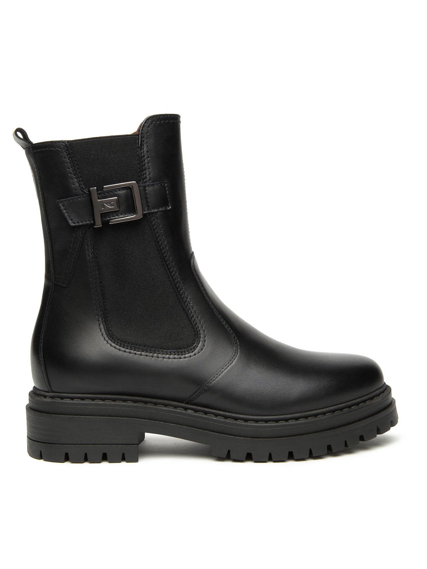 STIVALETTI CHELSEA CON ELASTICO E ZIP NeroGiardini DA DONNA NERO