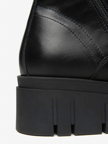 ANFIBI CON PLATFORM NEROGIARDINI DA DONNA NERO
