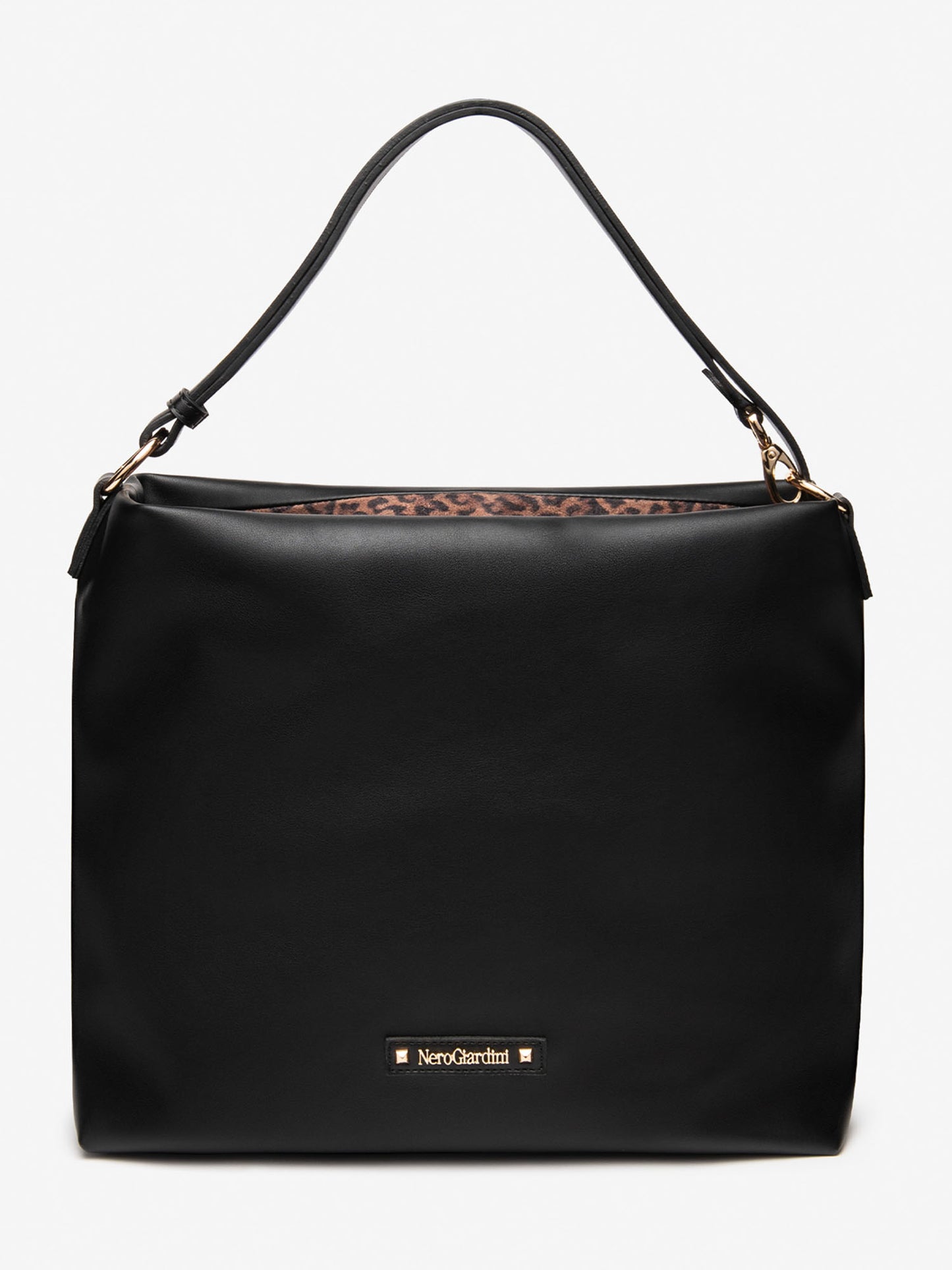 BORSA TOTE NERO GIARDINI DA DONNA NERO