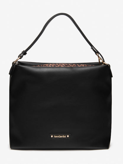 BORSA TOTE NERO GIARDINI DA DONNA NERO