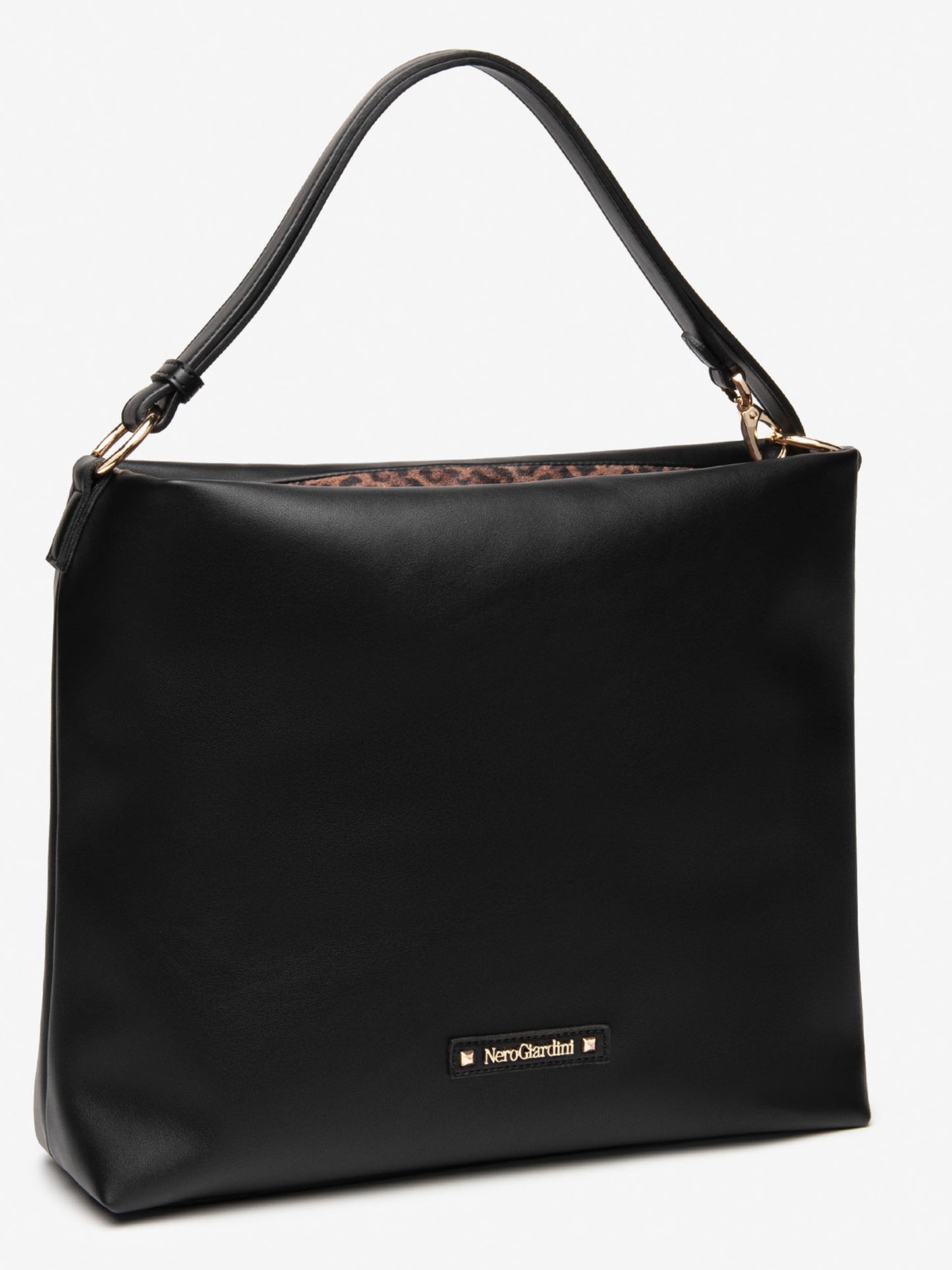 BORSA TOTE NERO GIARDINI DA DONNA NERO