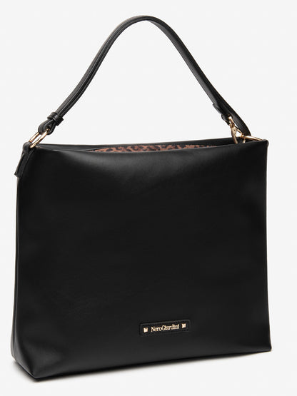 BORSA TOTE NERO GIARDINI DA DONNA NERO