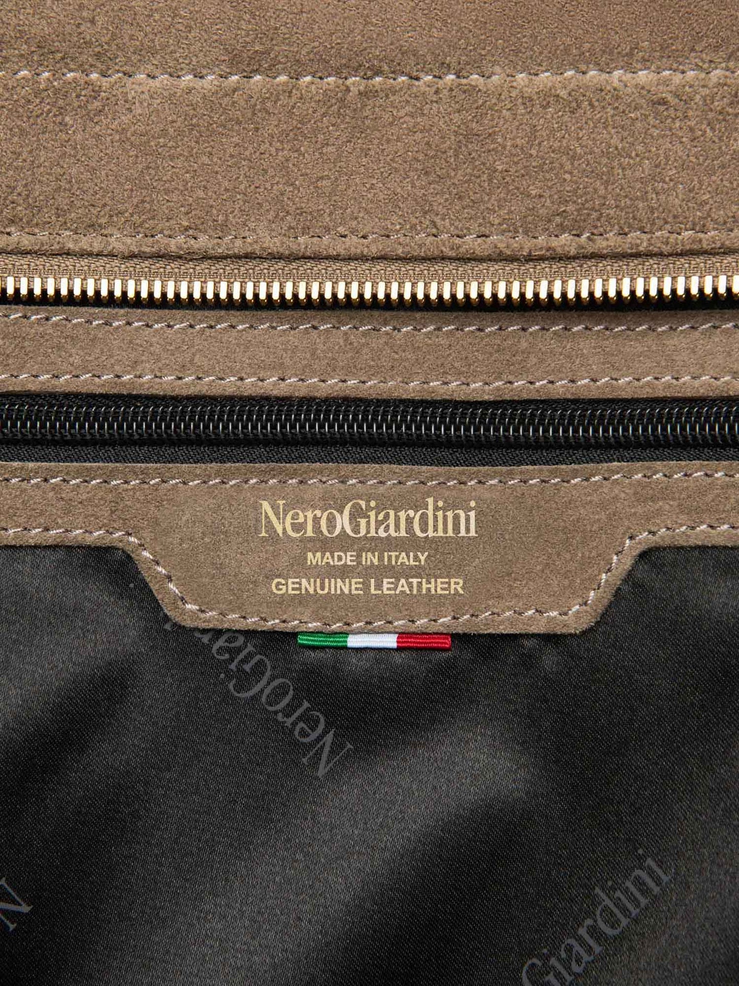 BORSA A SPALLA NERO GIARDINI DA DONNA ARGILLA