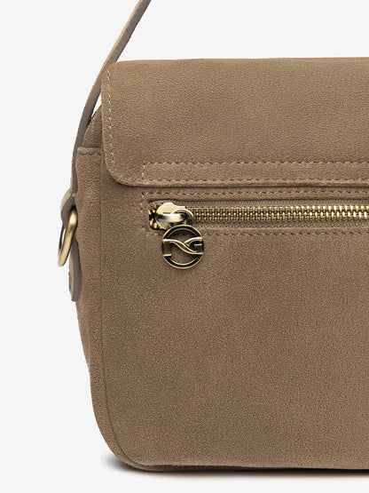 BORSA A TRACOLLA NERO GIARDINI DA DONNA ARGILLA