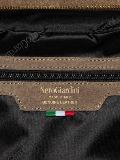 BORSA A TRACOLLA NERO GIARDINI DA DONNA ARGILLA