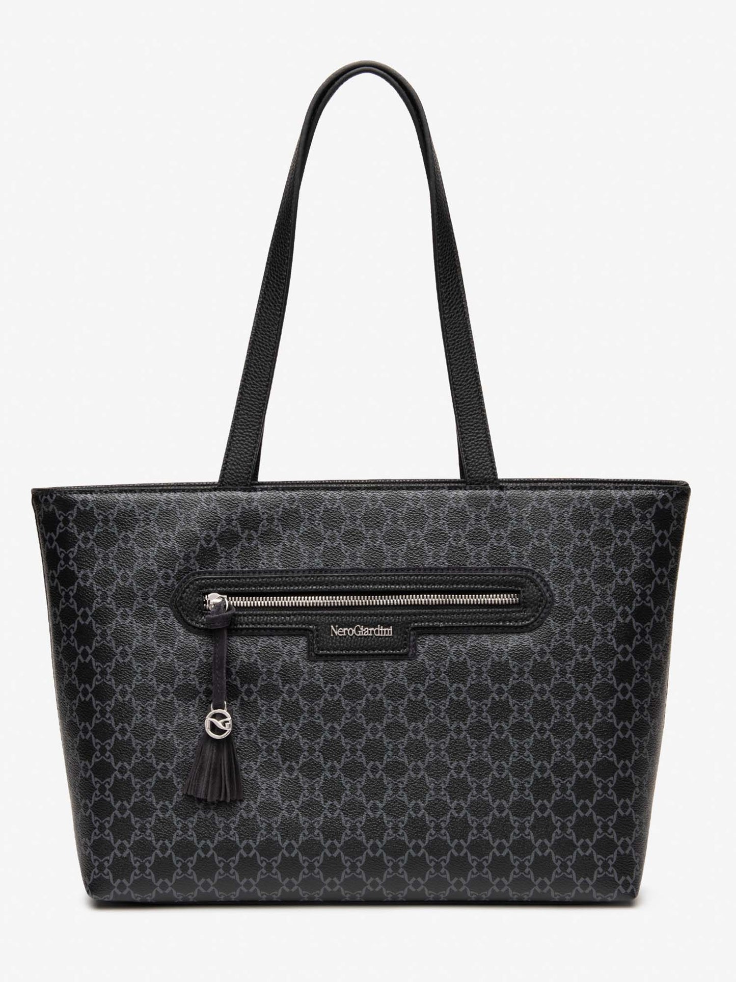 BORSA SHOPPING NERO GIARDINI DA DONNA NERO