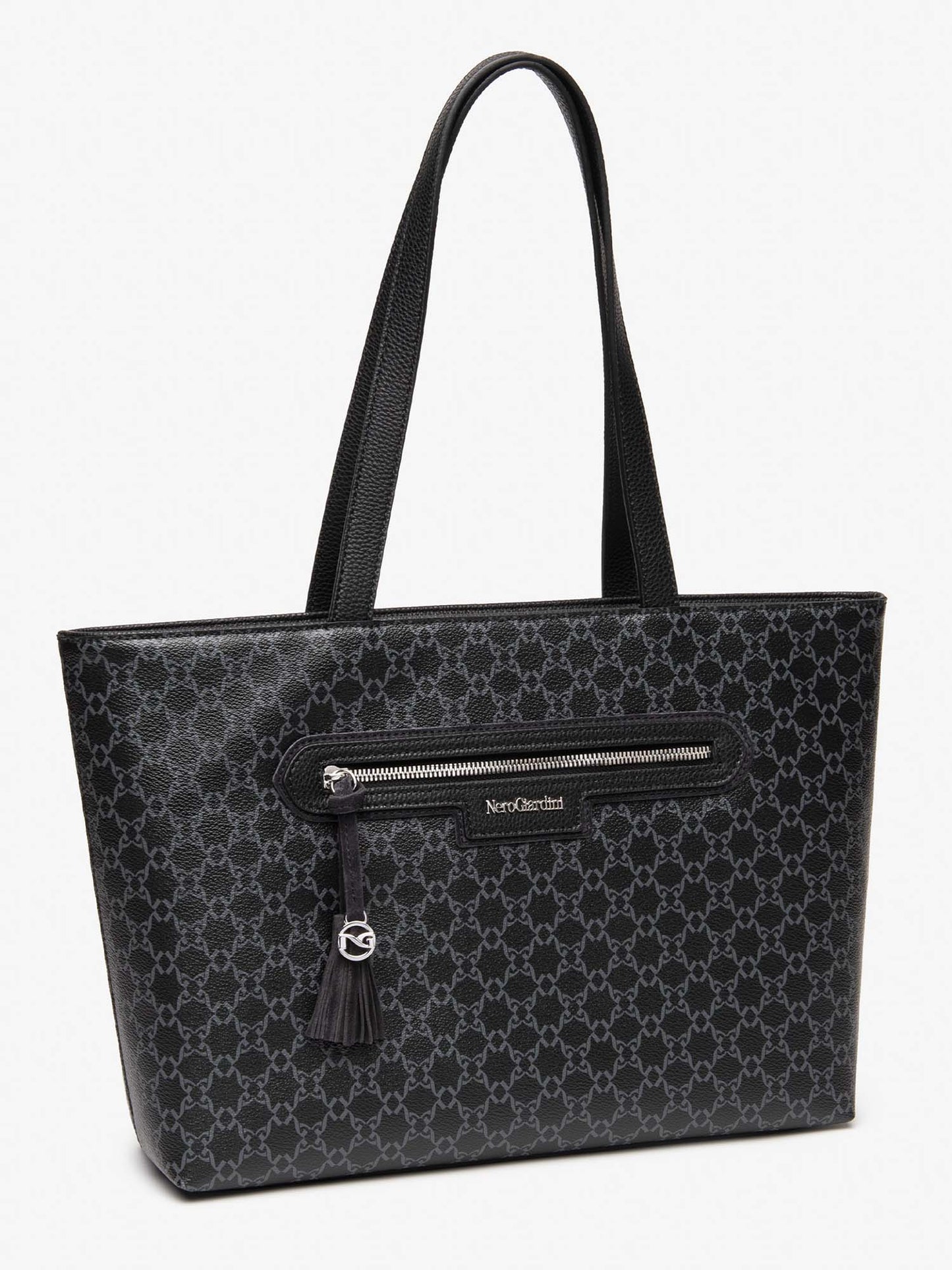 BORSA SHOPPING NERO GIARDINI DA DONNA NERO