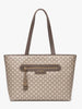 borsa-shopping-nero-giardini-da-donna-ecru
