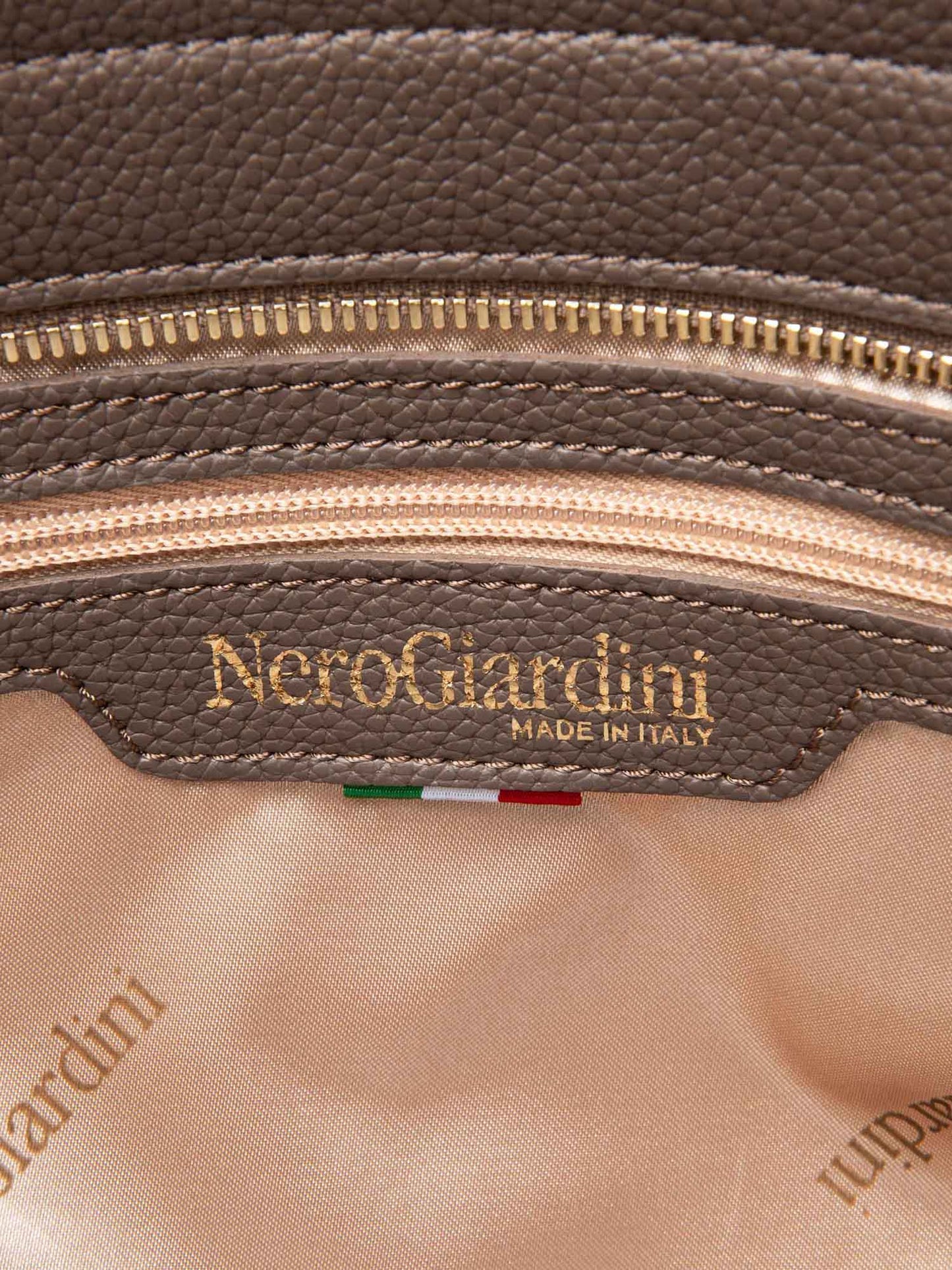 BORSA SHOPPING NERO GIARDINI DA DONNA ECRU'