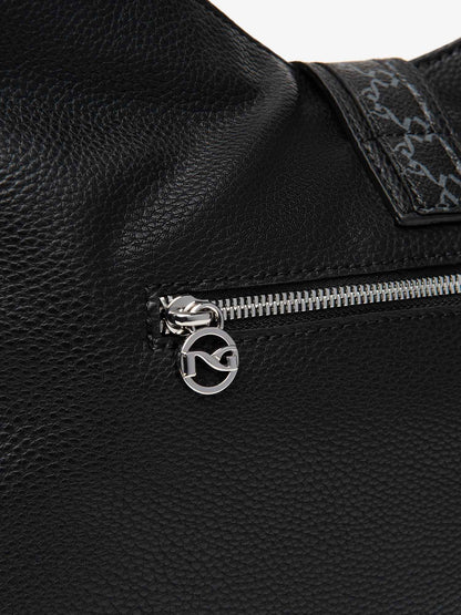 BORSA A TRACOLLA NEROGIARDINI DA DONNA NERO