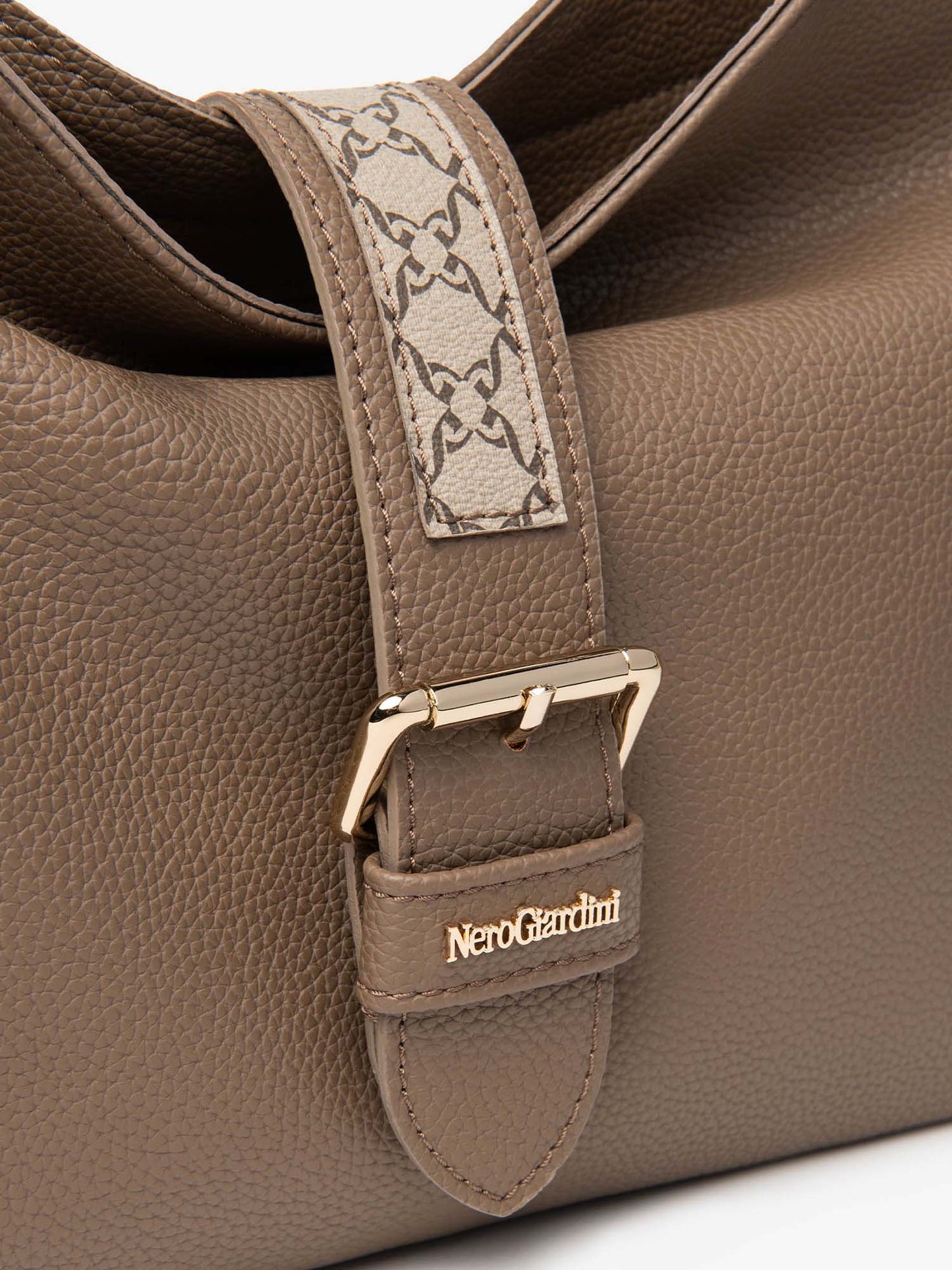 BORSA A TRACOLLA NERO GIARDINI DA DONNA NOCE
