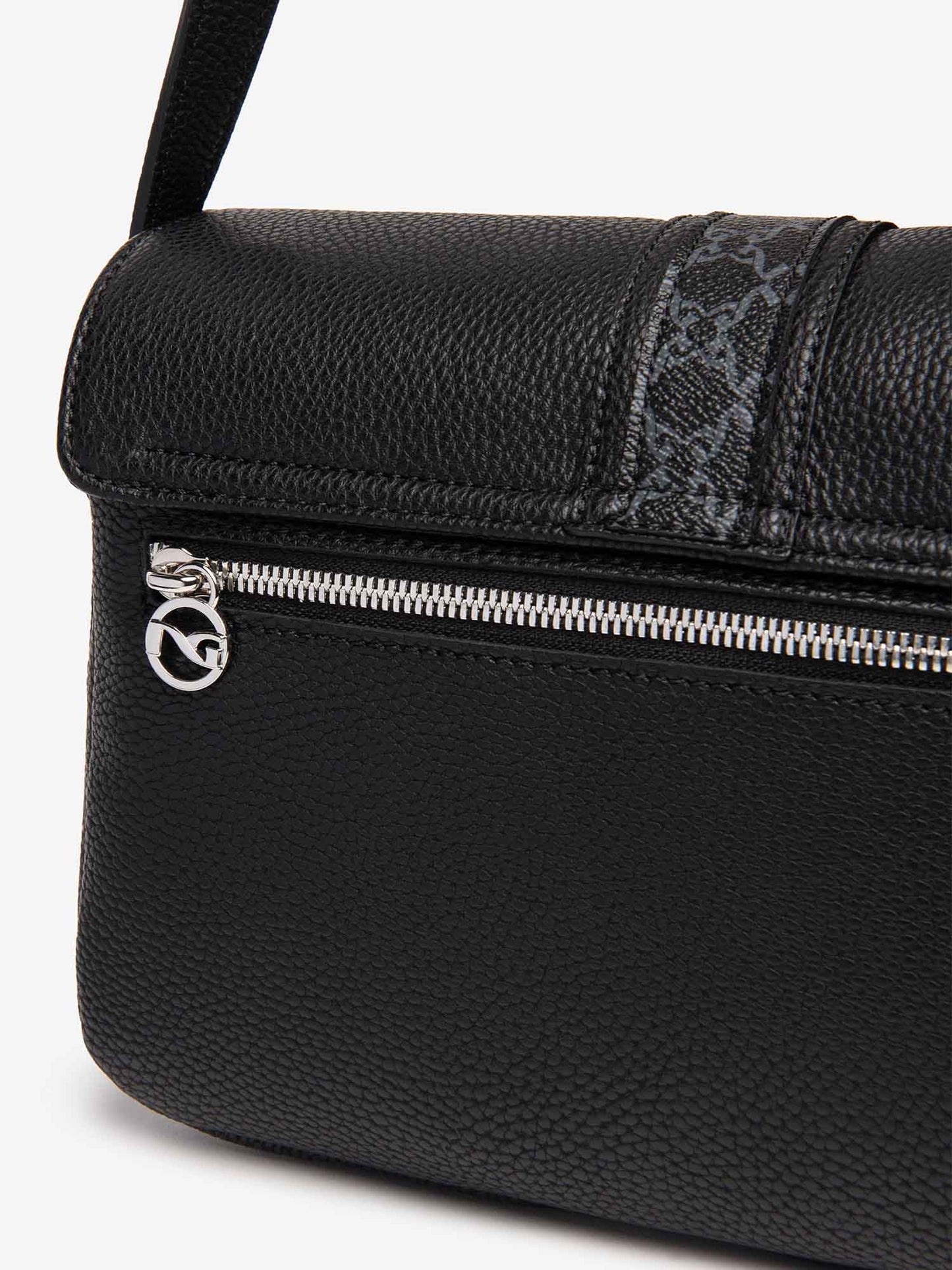 BORSA FLAP BAG NERO GIARDINI DA DONNA NERO