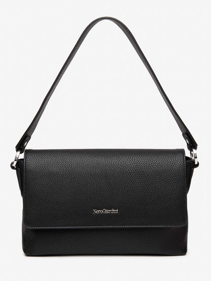 BORSA FLAP BAG NERO GIARDINI DA DONNA NERO