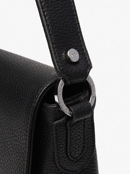 BORSA FLAP BAG NERO GIARDINI DA DONNA NERO