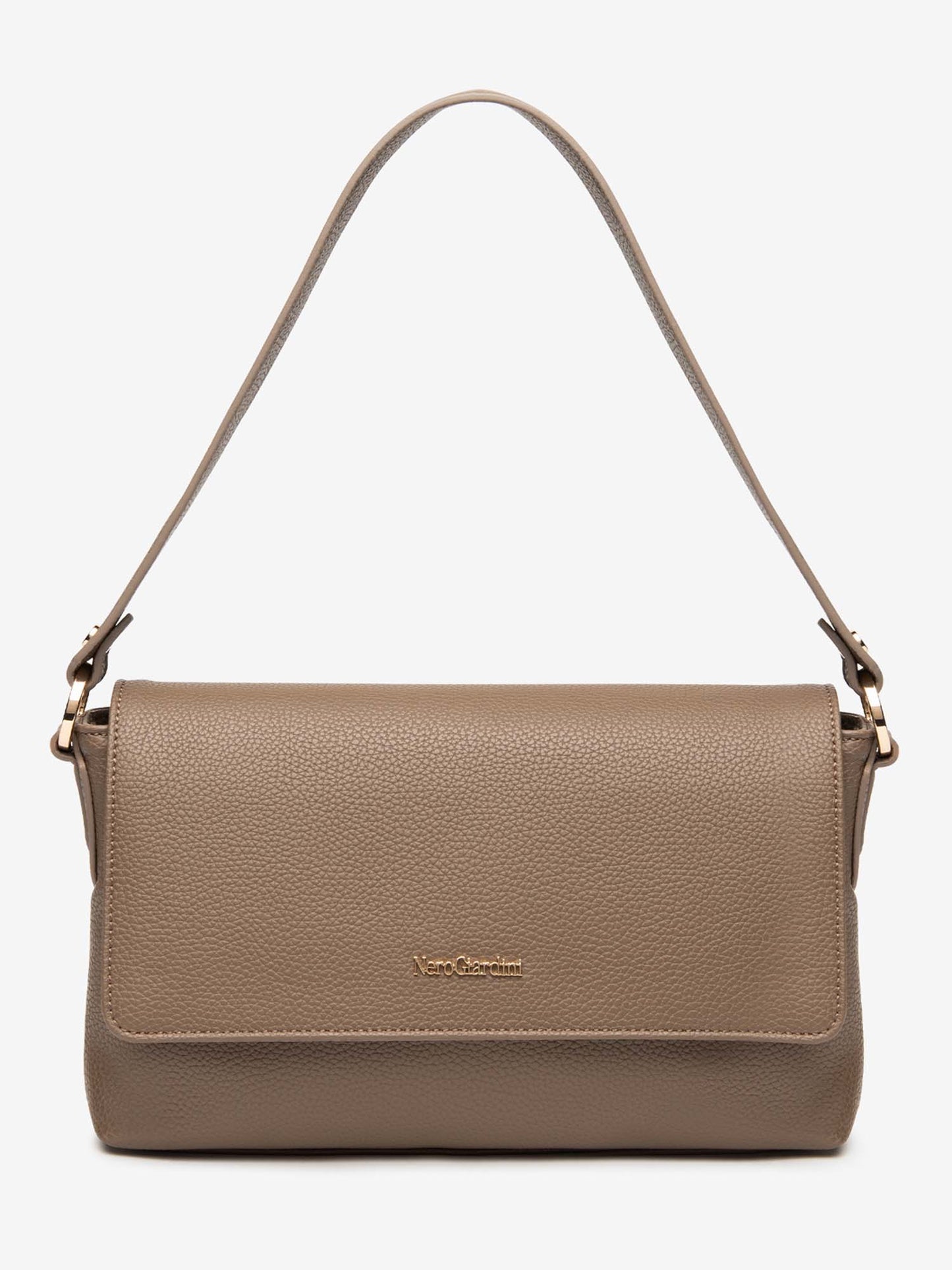 BORSA FLAP BAG NERO GIARDINI DA DONNA NOCE