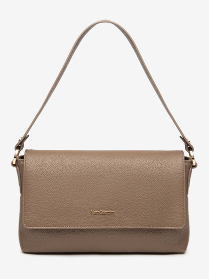 BORSA FLAP BAG NERO GIARDINI DA DONNA NOCE
