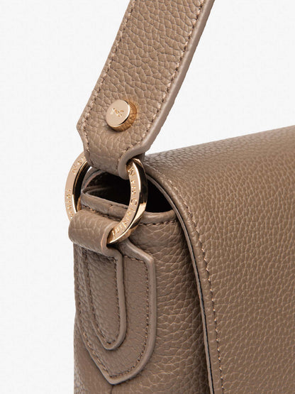 BORSA FLAP BAG NERO GIARDINI DA DONNA NOCE