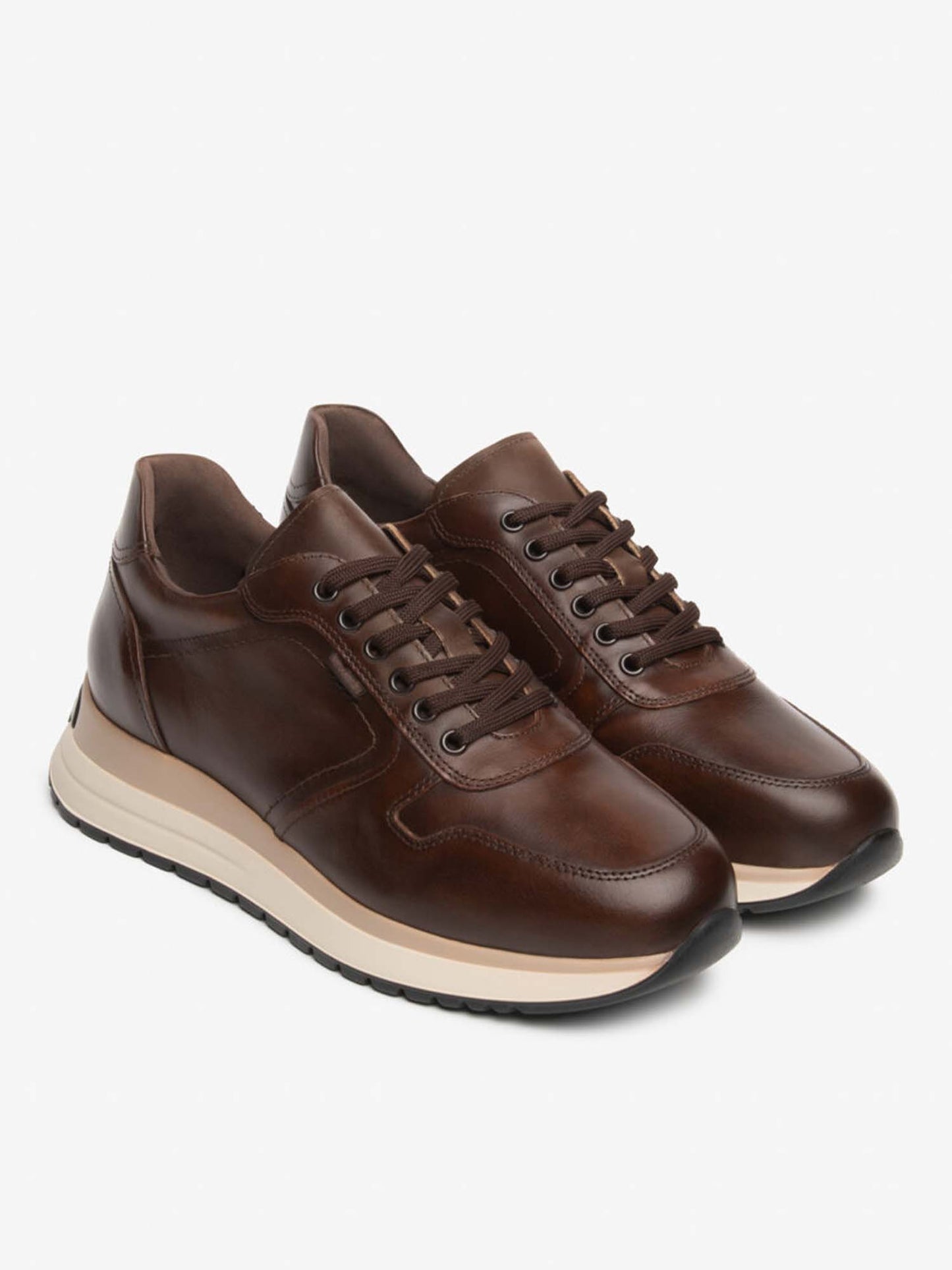 Nero Giardini I6 01301 U 412, stringate da uomo beige