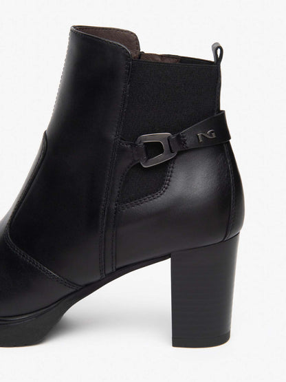 Nero Giardini I6 17260 D 100, stivali da donna neri