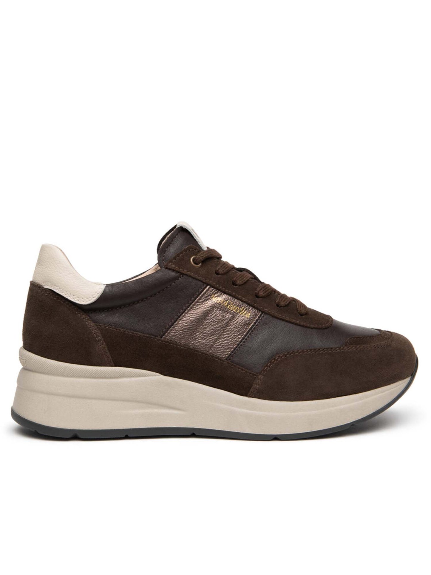 Nero Giardini I6 17330 D 300, sneakers da donna marroni