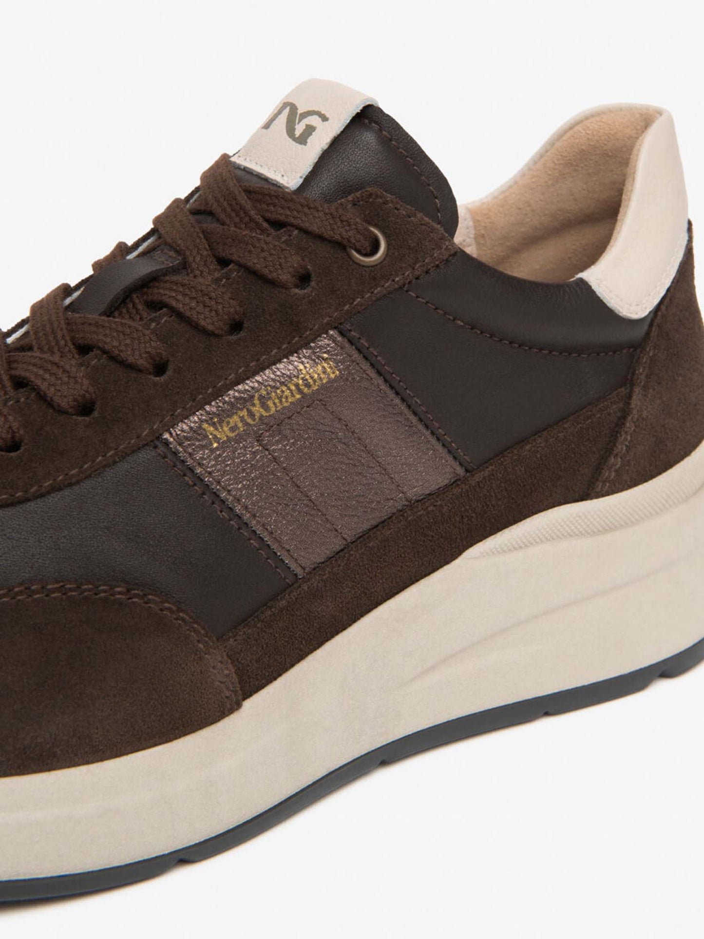 Nero Giardini I6 17330 D 300, sneakers da donna marroni