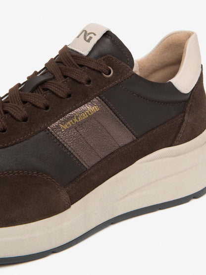 Nero Giardini I6 17330 D 300, sneakers da donna marroni