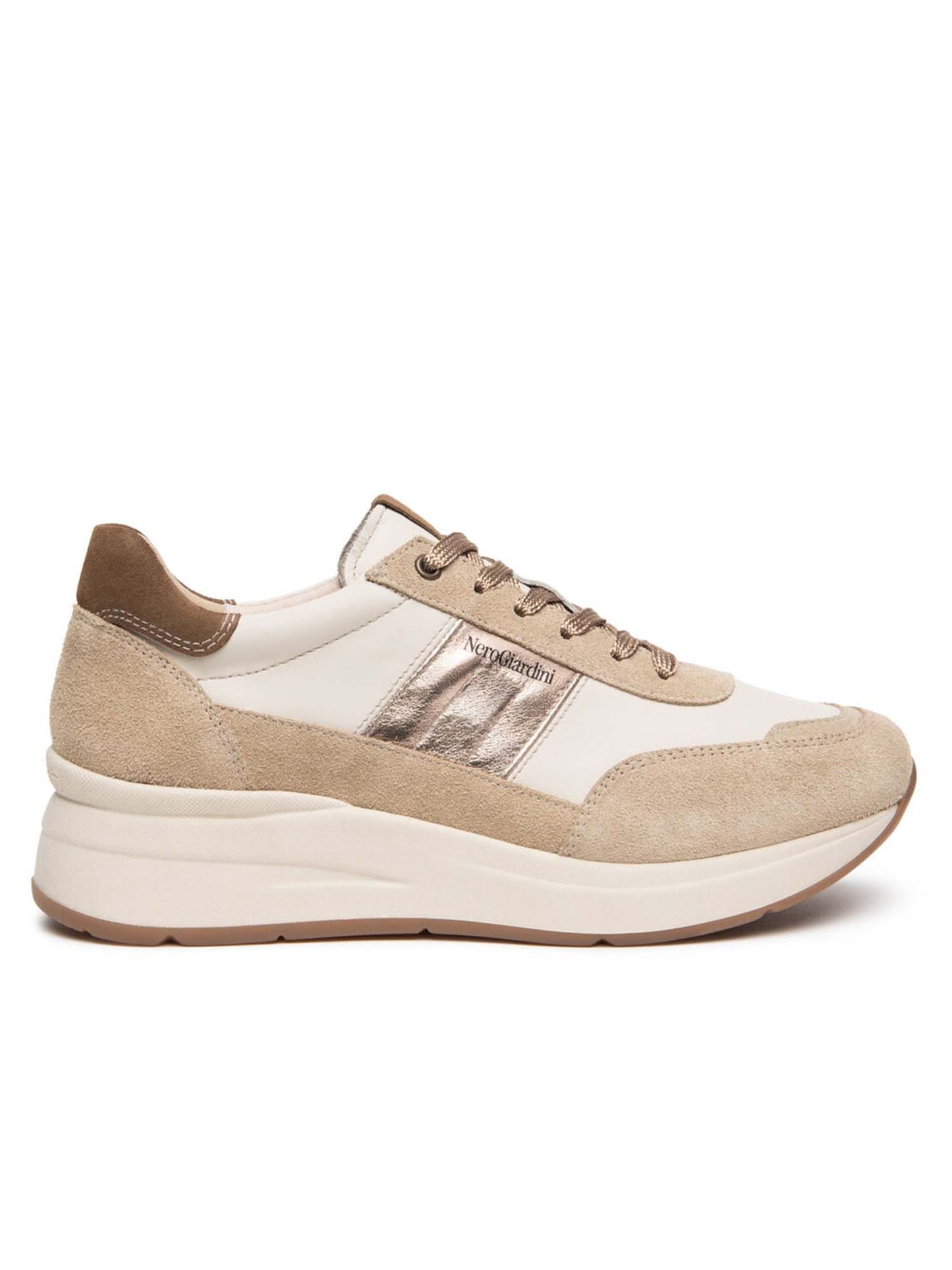 Nero Giardini String, sneakers da donna beige