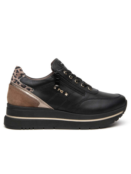 Nero Giardini I6 17360 D 100, sneakers da donna nere