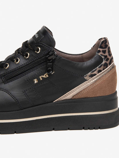 Nero Giardini I6 17360 D 100, sneakers da donna nere