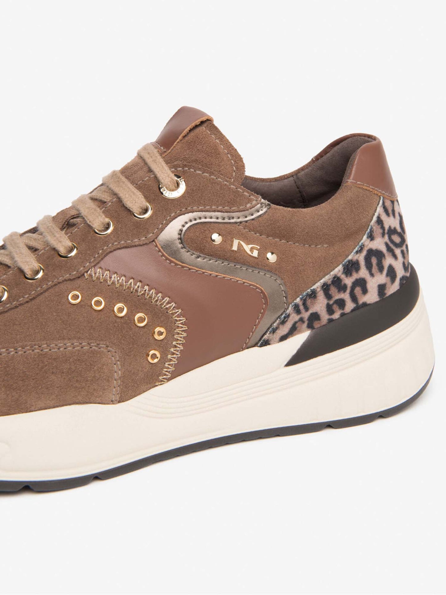 Nero Giardini I6 17372 D 442, sneakers da donna beige