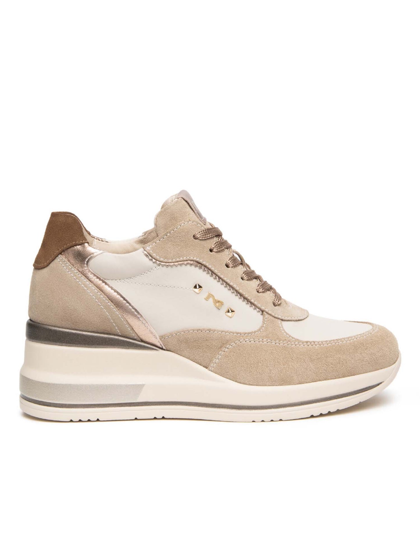Nero Giardini String, sneakers da donna beige