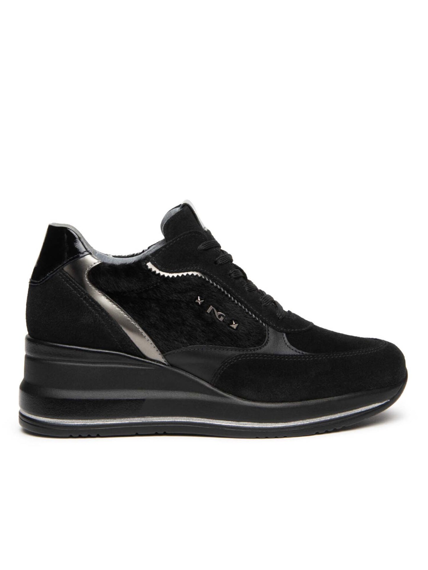 Nero Giardini I6 17391 D 100, sneakers da donna nere