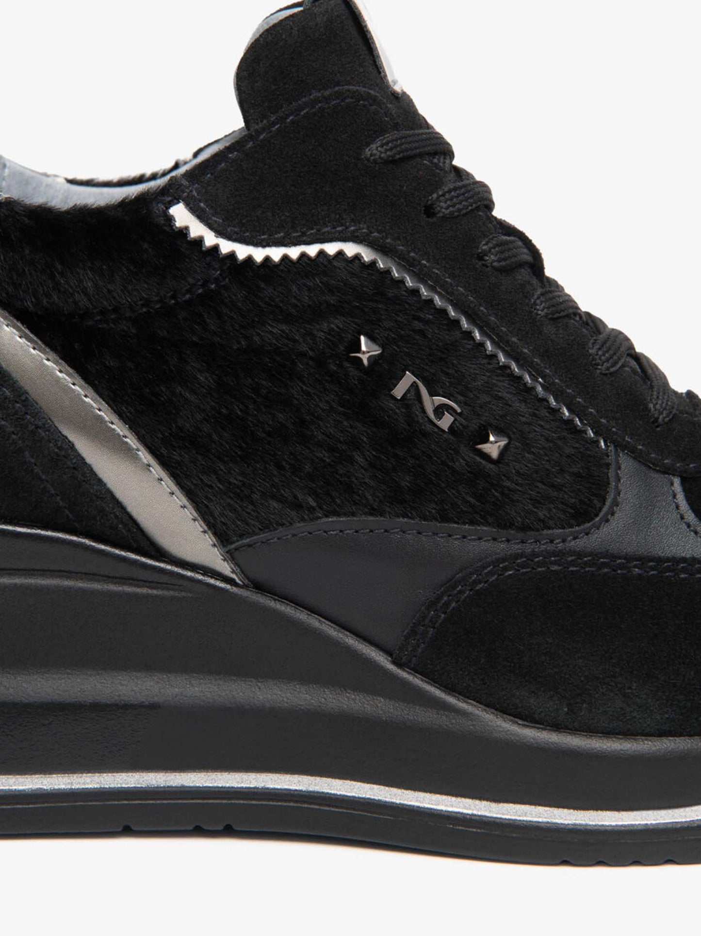 Nero Giardini I6 17391 D 100, sneakers da donna nere
