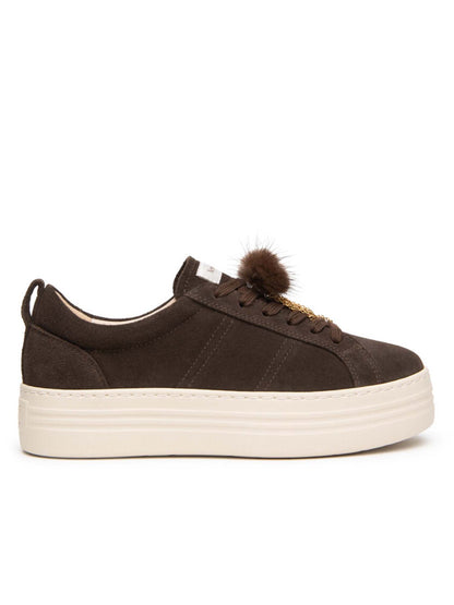 Nero Giardini String, sneakers da Donna marroni