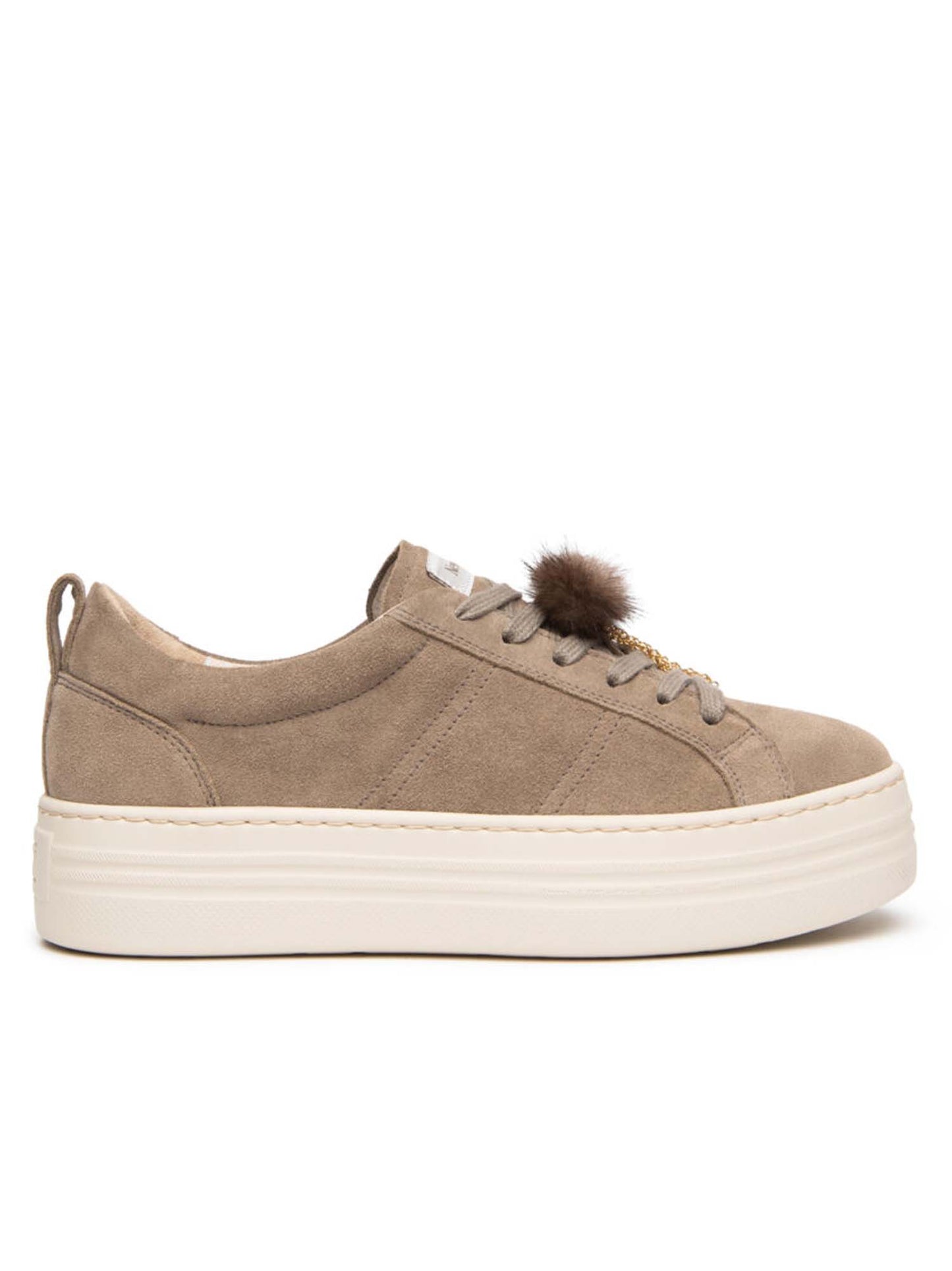 Nero Giardini String, sneakers da donna fango