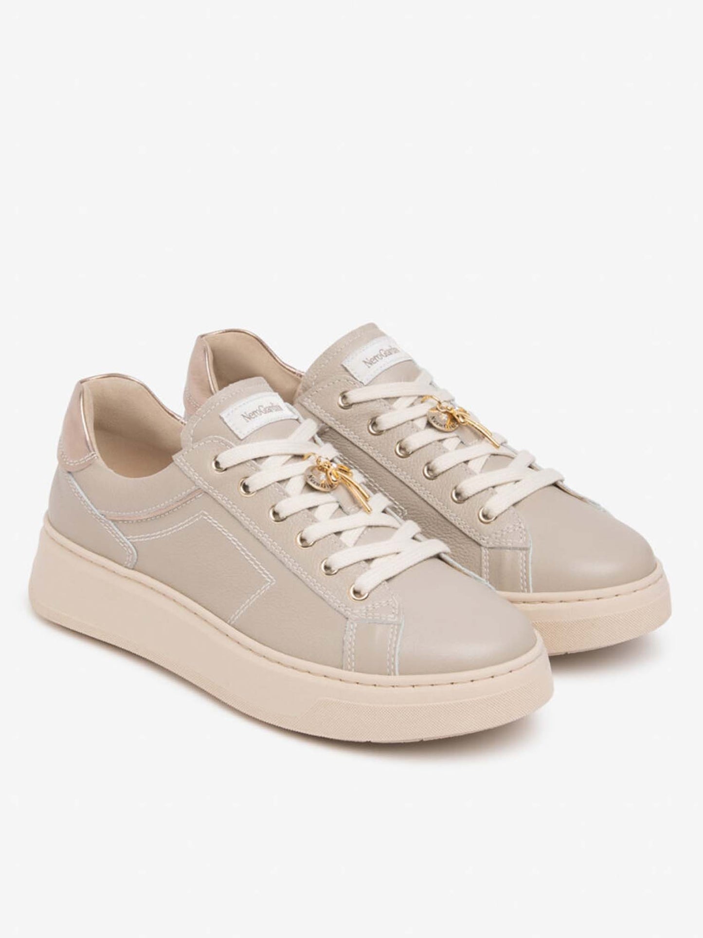 Nero Giardini I6 17471 D 412, sneakers da donna beige