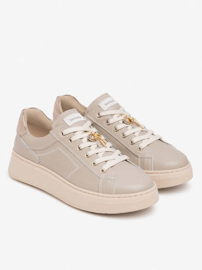 Nero Giardini I6 17471 D 412, sneakers da donna beige