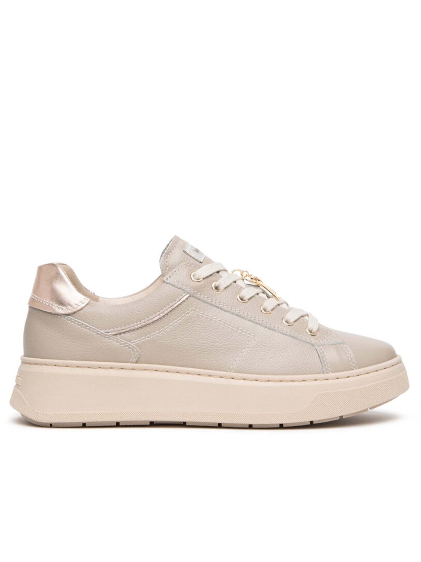Nero Giardini I6 17471 D 412, sneakers da donna beige