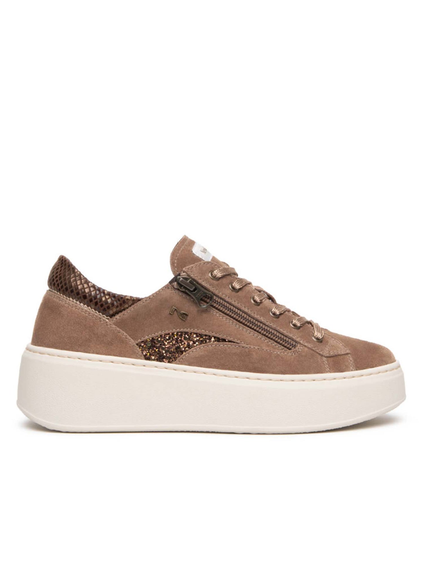 Nero Giardini I6 17501 D 442, sneakers da donna beige