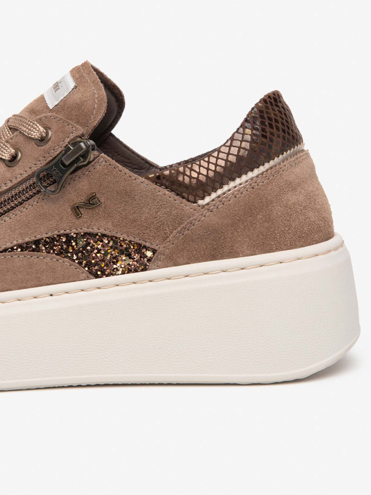 Nero Giardini I6 17501 D 442, sneakers da donna beige