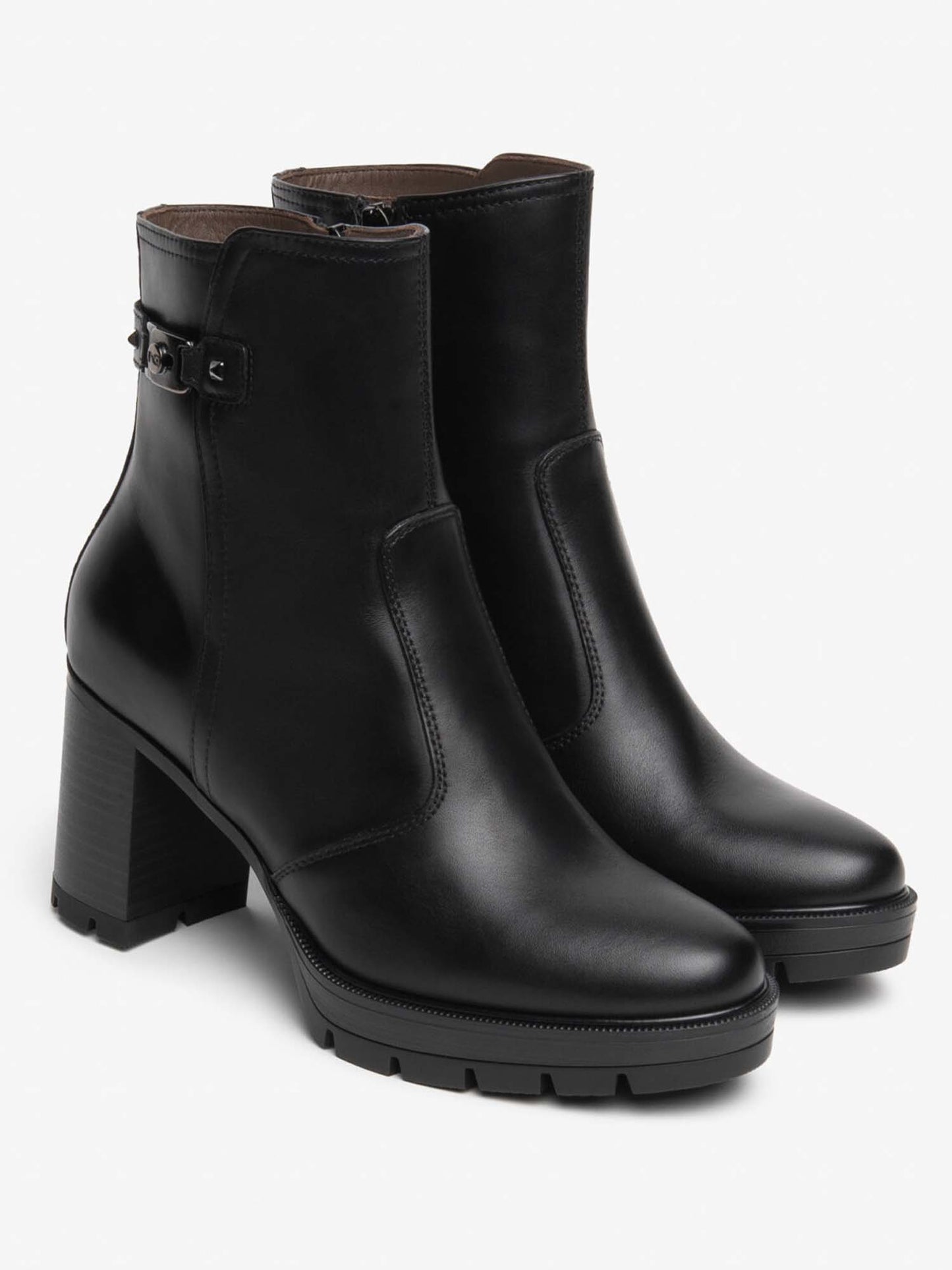 Nero Giardini I6 18042 D 100, stivali da donna neri
