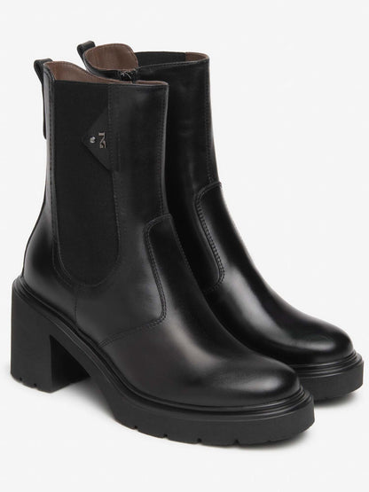 Nero Giardini I6 18080 D 100, stivali da donna neri