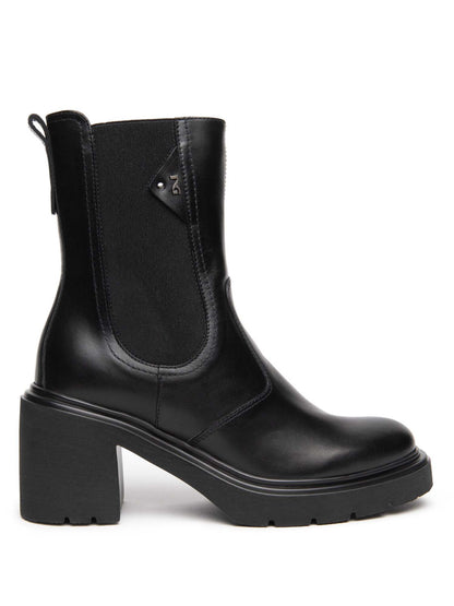 Nero Giardini I6 18080 D 100, stivali da donna neri