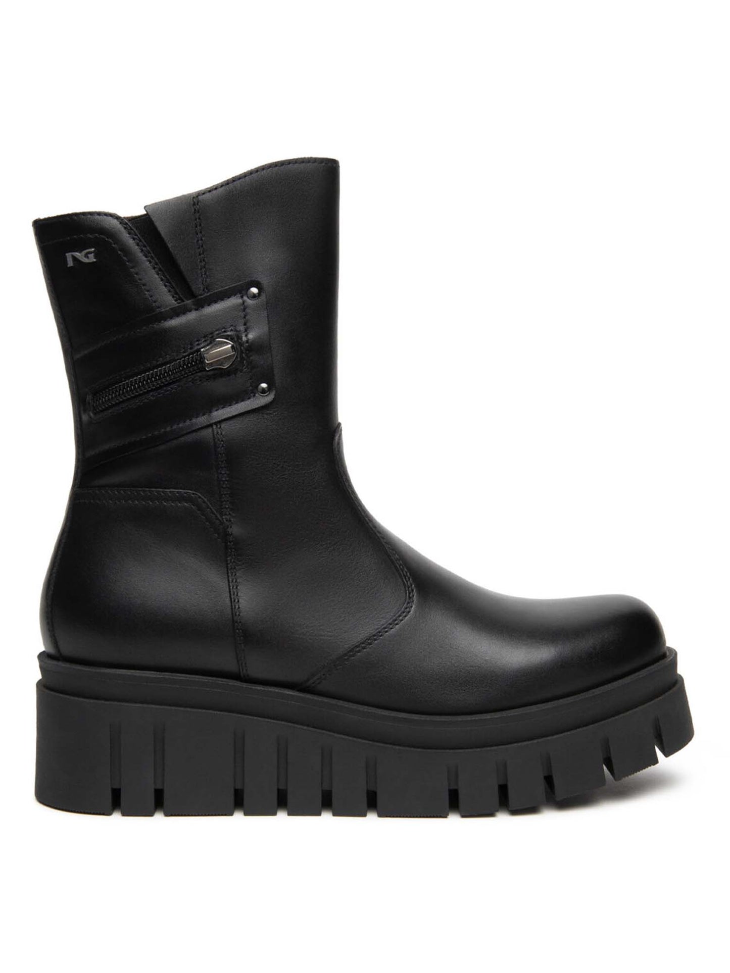 Nero Giardini I6 18100 D 100, stivali da donna neri